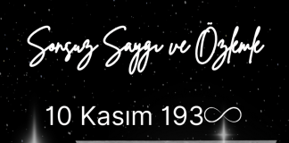 10 Kasım Atatürk’ü Anma Töreni